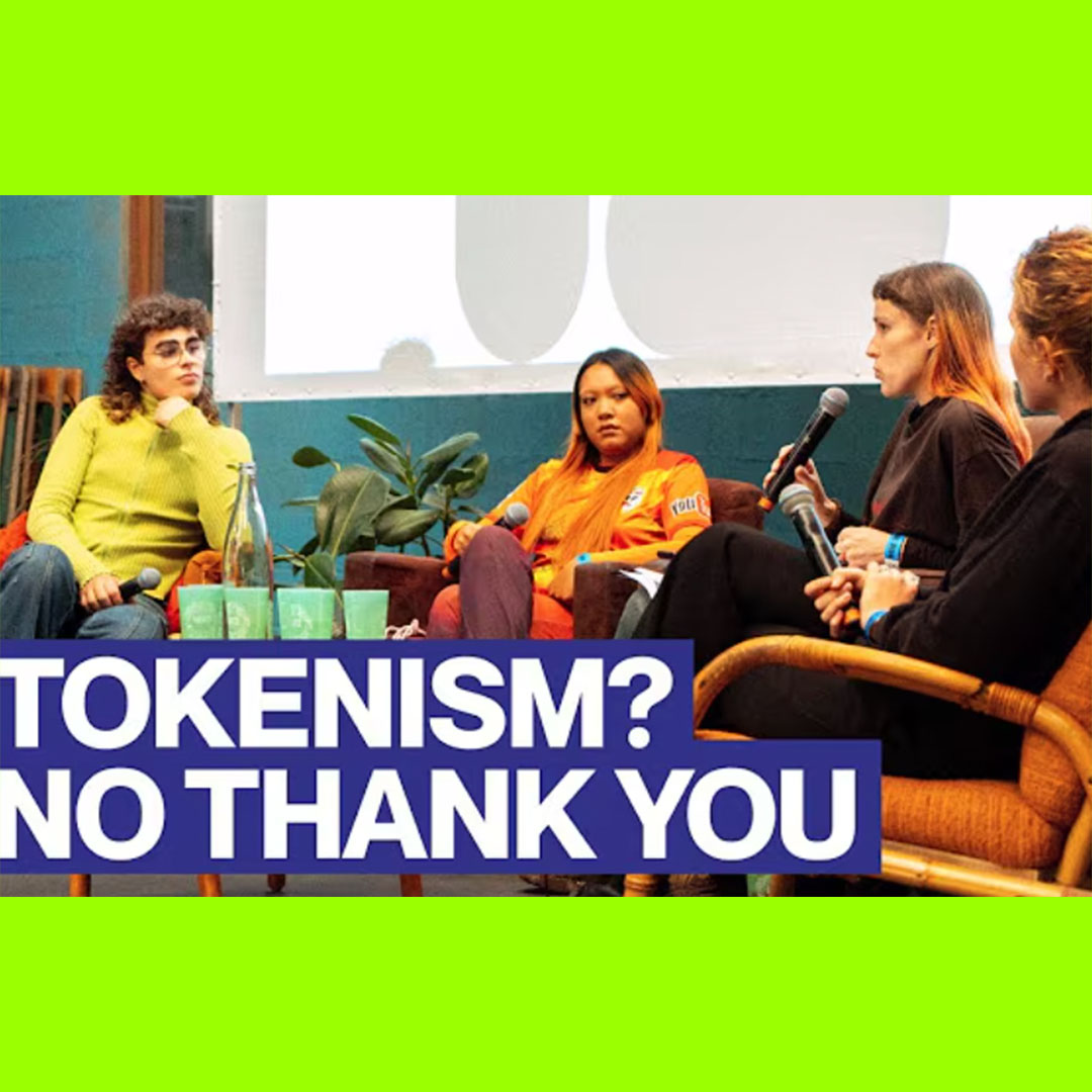 TOKENISM, NO THANK YOU